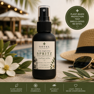 NO-SQUITO™ Natural Mosquito Repellent Spritz | Plant-Based Outdoor Spray | Smell Good. No Bites.