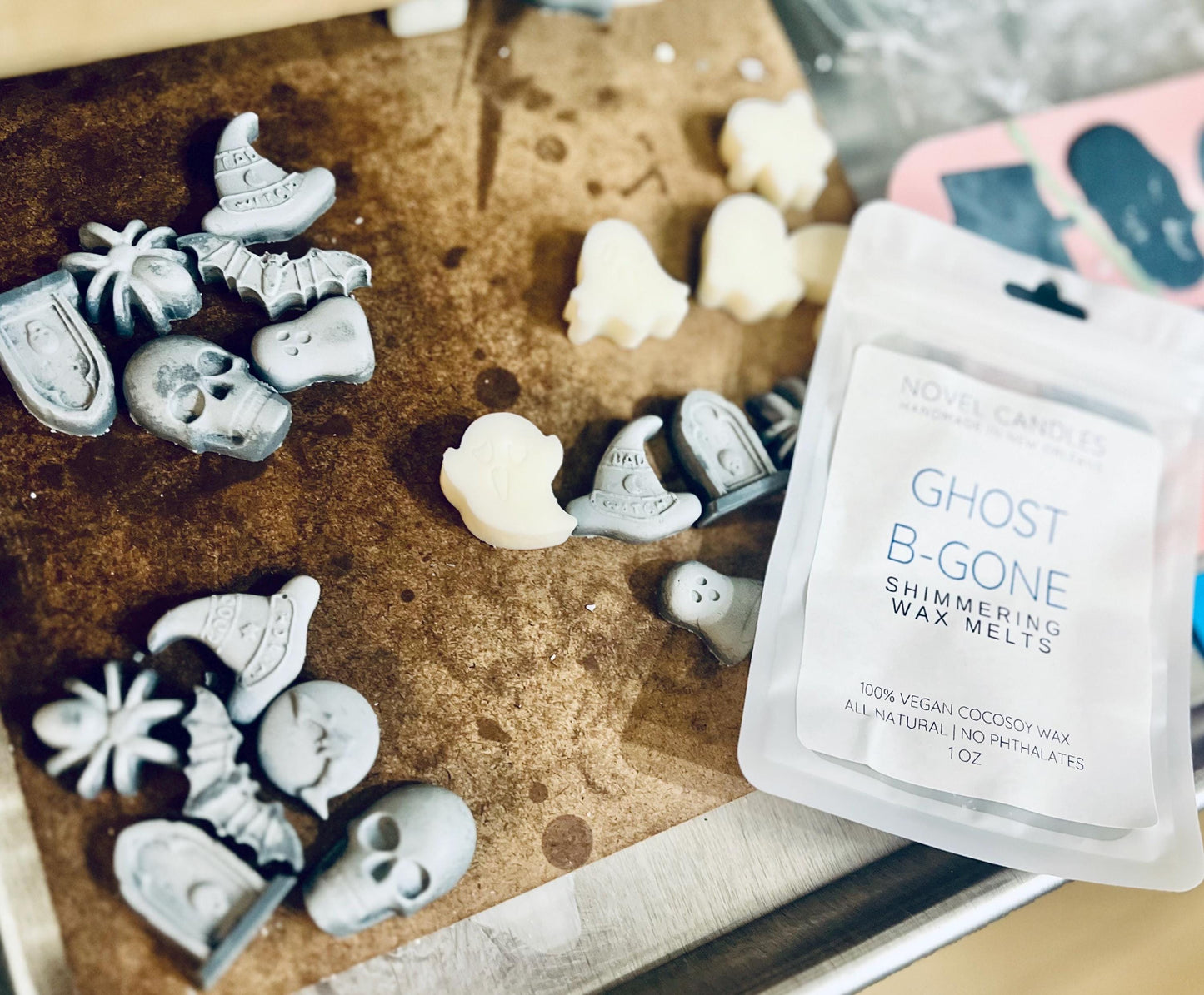 Haunted New Orleans Wax Melts Set: Spooky Vegan CocoSoy Tarts