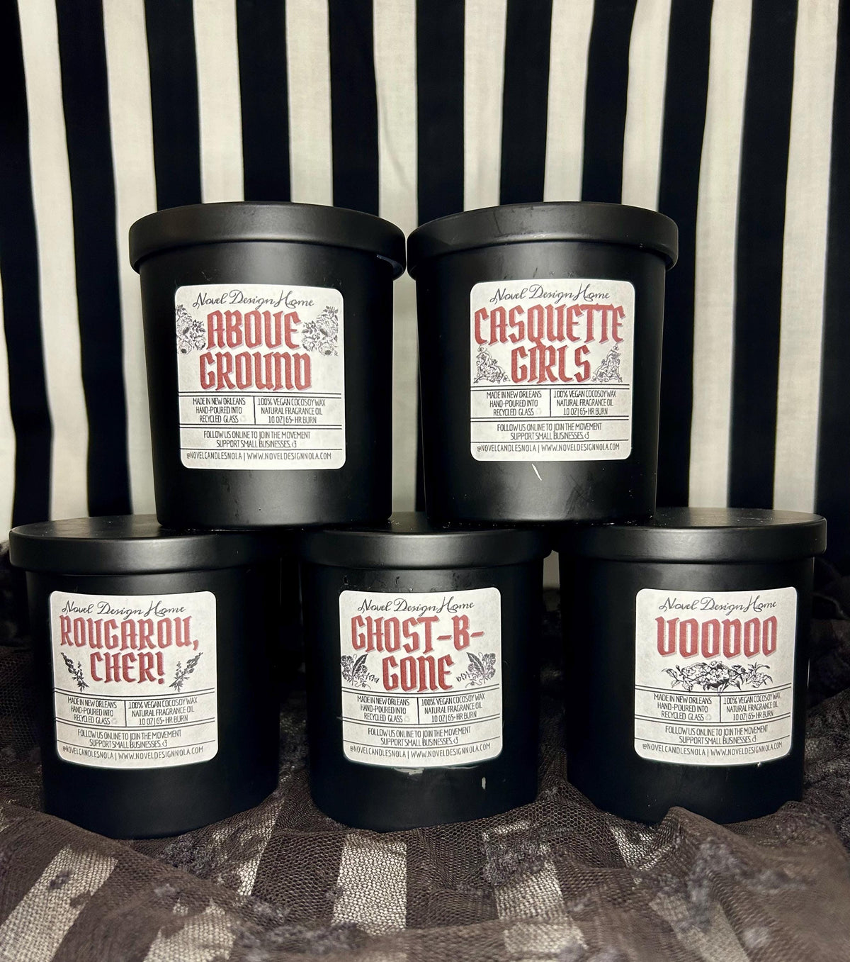 Rougarou Candle — Swampy Pumpkin Spice Scented Candle: Cajun Folklore, New Orleans Themed Gift