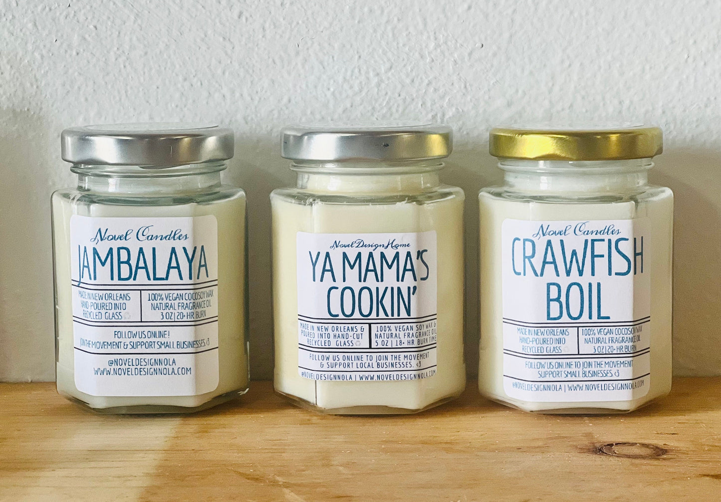 Jambalaya Scented Candle: Handmade Cajun Creole CocoSoy Wax