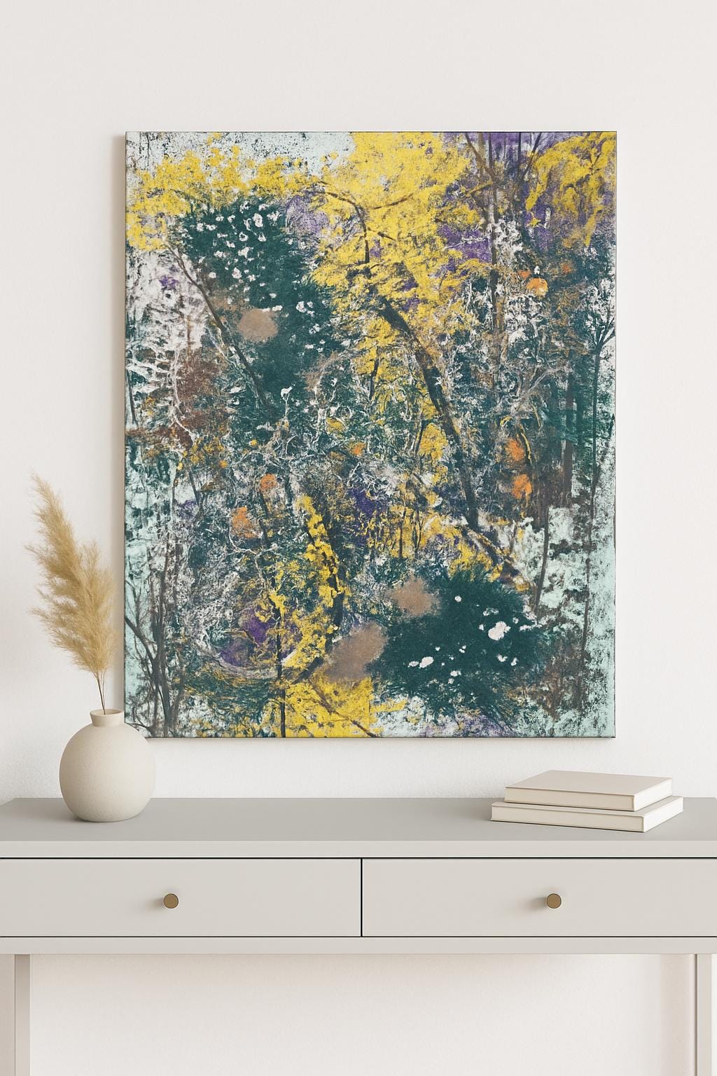 New Orleans Themed Painting, Mardi Gras LED Wall Art — Made from Crushed Glass & Recycled Materials, Ready to Hang 3D Art