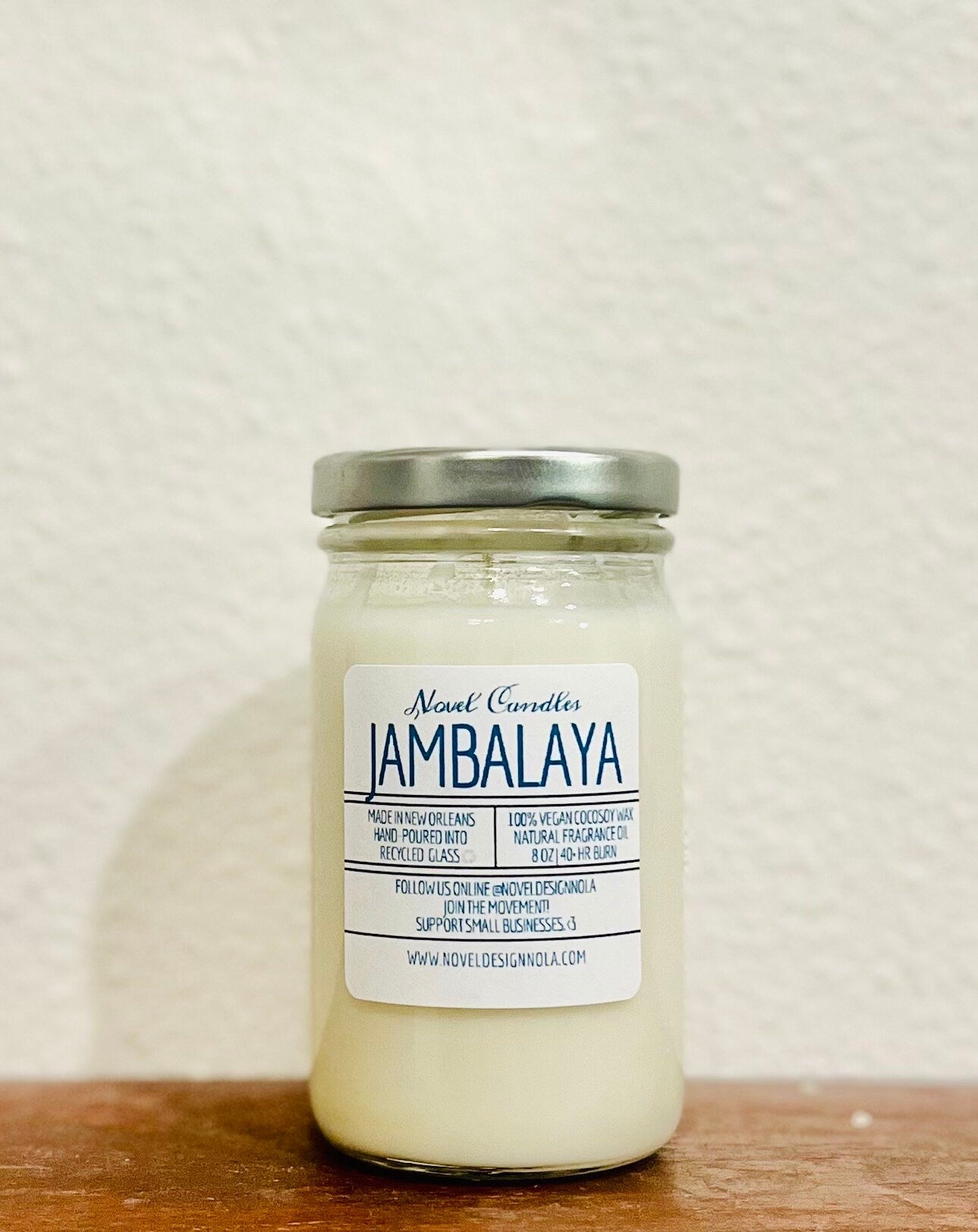 Jambalaya Scented Candle: Handmade Cajun Creole CocoSoy Wax
