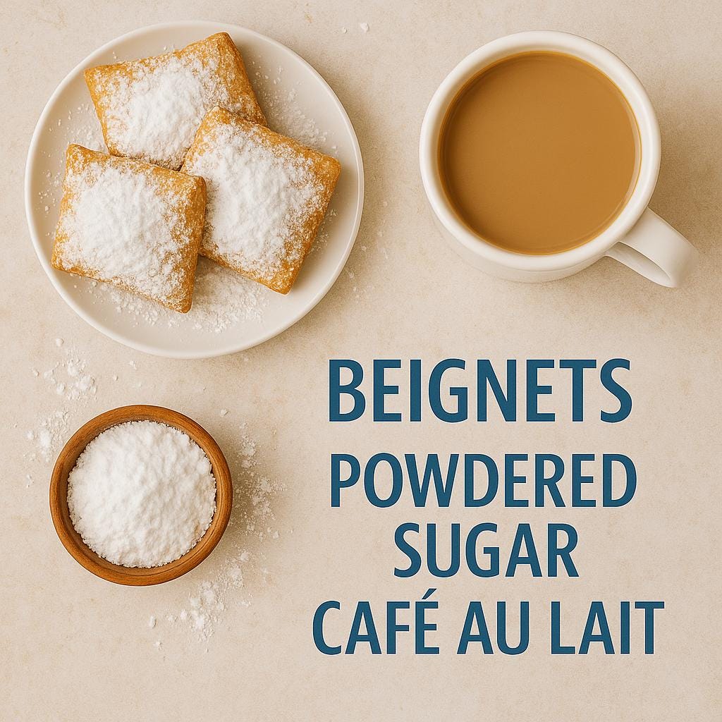 Beignet Scented Wax Melts: Cafe Du Monde Inspired, Vegan CocoSoy