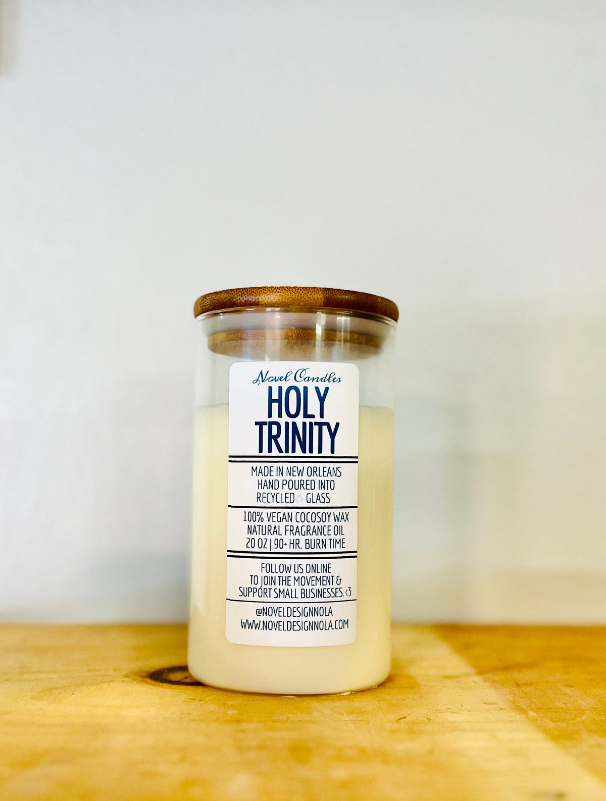 Holy Trinity Candle – Onion, Celery & Bell Pepper | New Orleans Cajun Cooking Scented Candle
