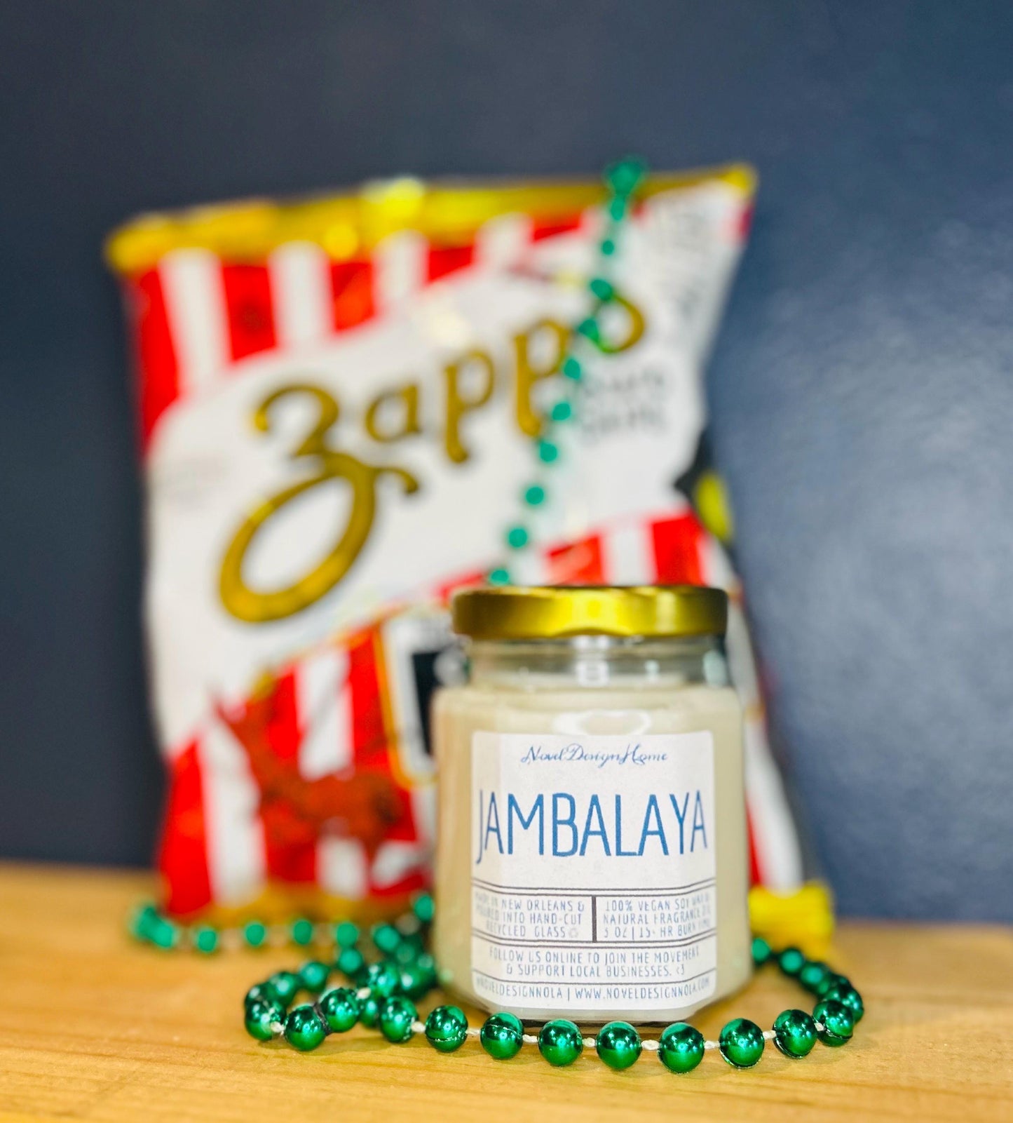 Jambalaya Scented Candle: Handmade Cajun Creole CocoSoy Wax