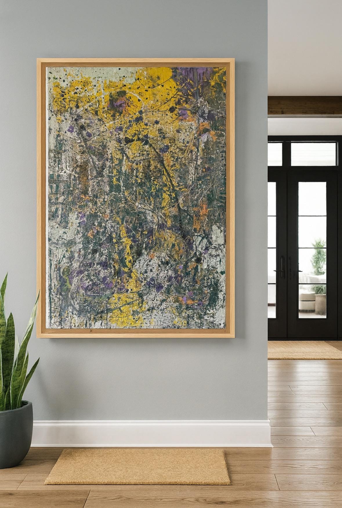 New Orleans Themed Painting, Mardi Gras LED Wall Art — Made from Crushed Glass & Recycled Materials, Ready to Hang 3D Art