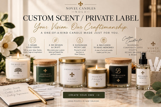 Custom Candle Made From Your Idea | Personalized Scent & Label | Custom Photo Candle | Funny, Gothic, Fantasy, Memorial, Create Candle Gift