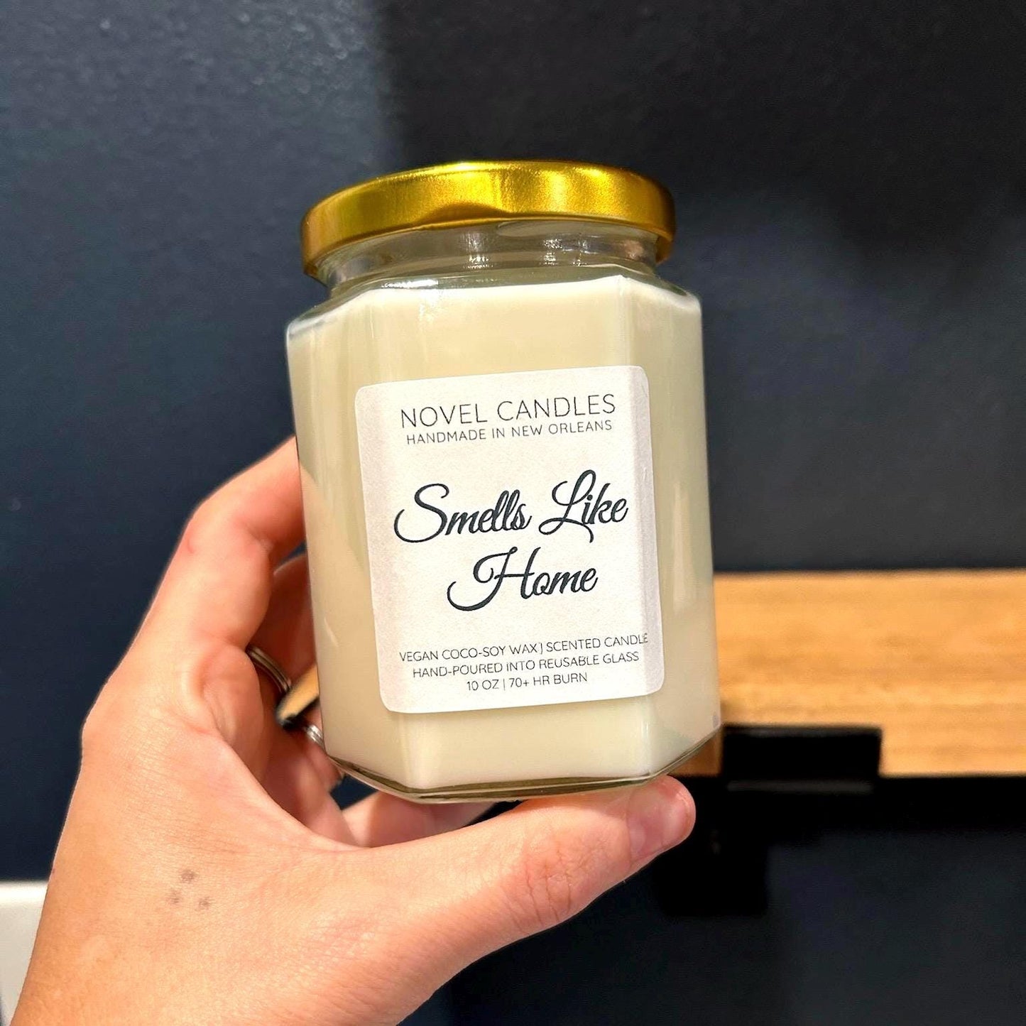 Personalized Label Candle: Custom Photo, Handmade Custom Party Favor