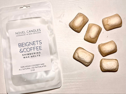 Beignet Scented Wax Melts: Cafe Du Monde Inspired, Vegan CocoSoy