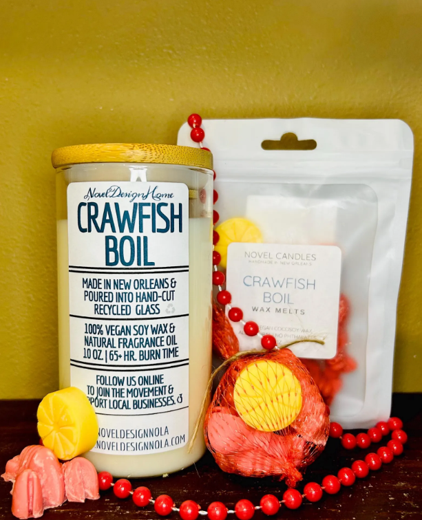 Crawfish Boil Candle – Smells Like a Real Louisiana Boil, Cajun Gift, Unique Food Candle, Funny Novelty Scent