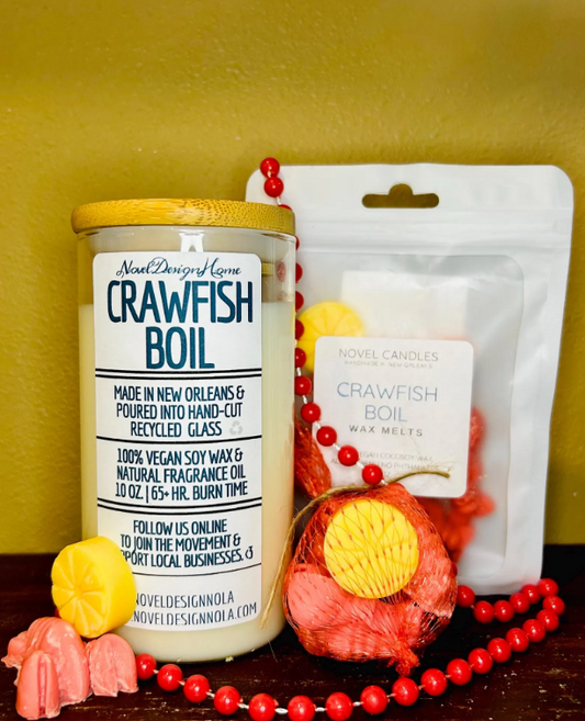 Crawfish Boil Candle – Smells Like a Real Louisiana Boil, Cajun Gift, Unique Food Candle, Funny Novelty Scent