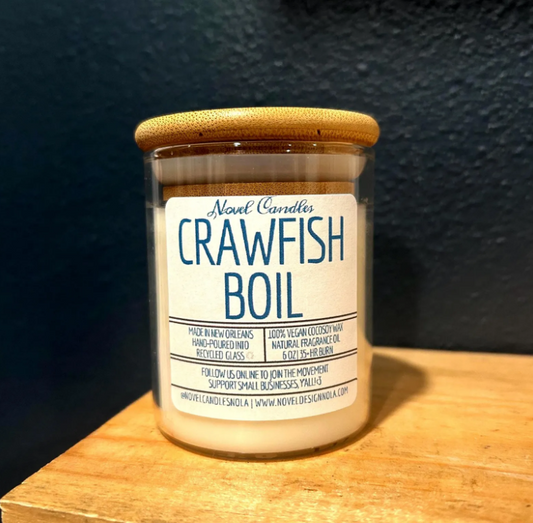 Crawfish Boil Candle – Smells Like a Real Louisiana Boil, Cajun Gift, Unique Food Candle, Funny Novelty Scent