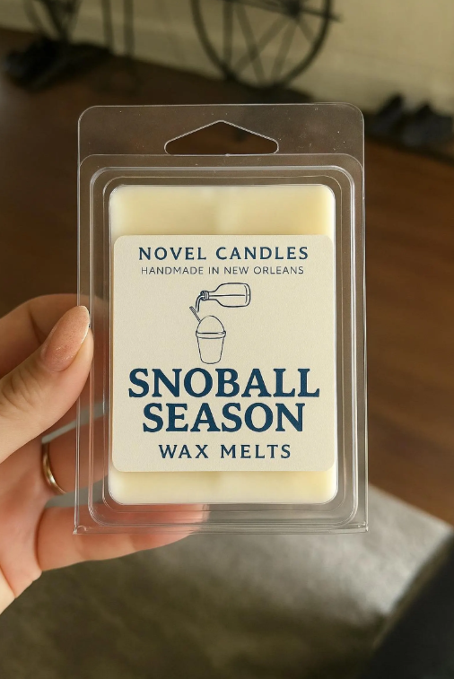Louisiana Themed Wax Melts: Pop-Out Melts, Handmade in New Orleans Themed, Vegan CocoSoy, All Natural, Pet Safe, Long Lasting Scent