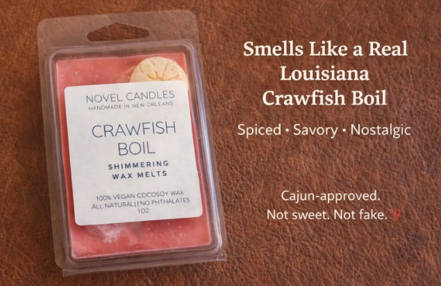 Crawfish Boil Wax Melts | Cajun Spiced CocoSoy, New Orleans Gift