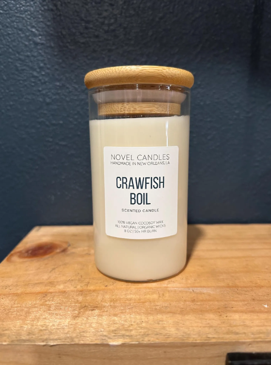 Crawfish Boil Candle – Smells Like a Real Louisiana Boil, Cajun Gift, Unique Food Candle, Funny Novelty Scent