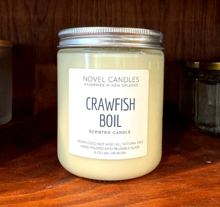 Crawfish Boil Candle – Smells Like a Real Louisiana Boil, Cajun Gift, Unique Food Candle, Funny Novelty Scent