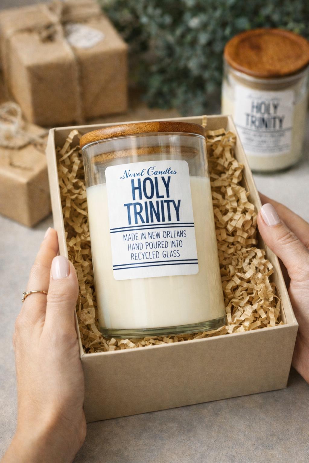 Holy Trinity Candle – Onion, Celery & Bell Pepper | New Orleans Cajun Cooking Scented Candle