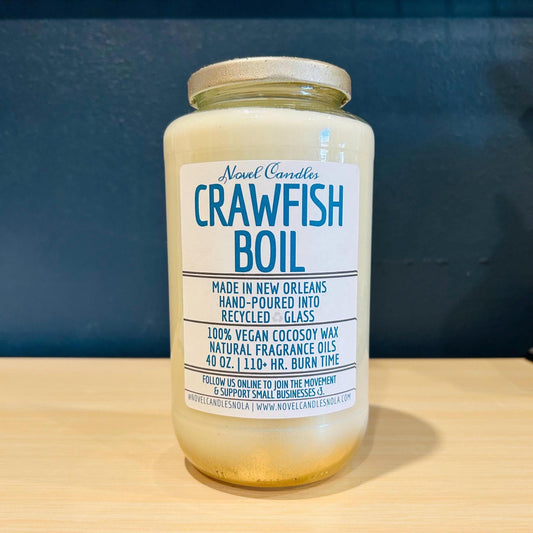 Crawfish Boil Candle – Smells Like a Real Louisiana Boil, Cajun Gift, Unique Food Candle, Funny Novelty Scent