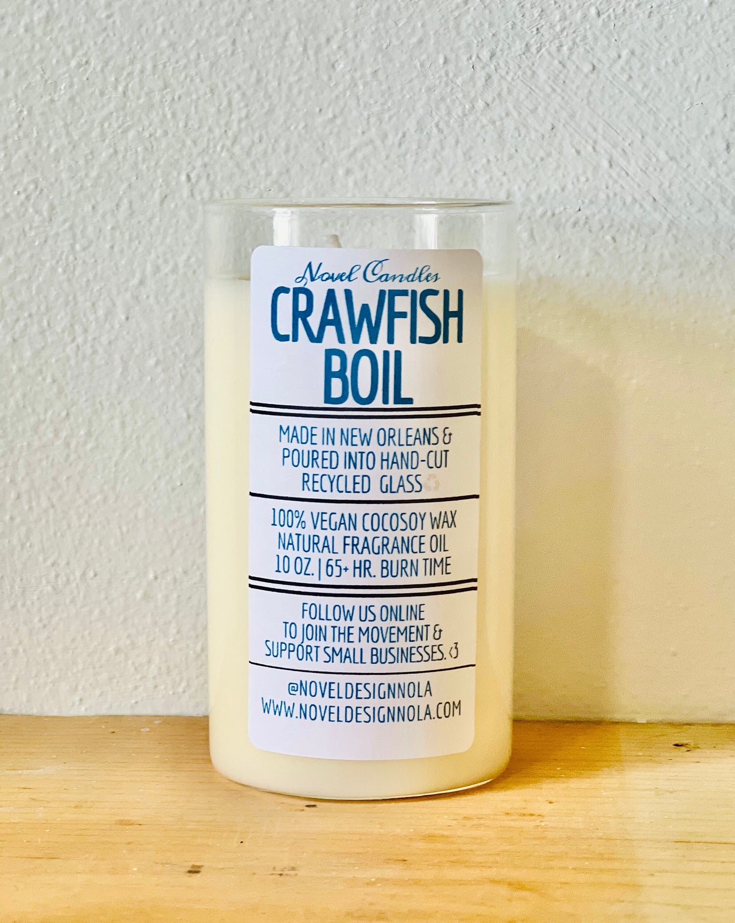 Crawfish Boil Candle – Smells Like a Real Louisiana Boil, Cajun Gift, Unique Food Candle, Funny Novelty Scent